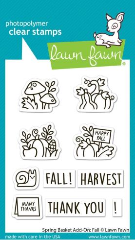Lawn Fawn - Stempelset "Spring Basket" Clear Stamp Add-On