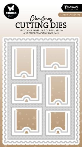 Studio Light - Stanzschablone "Advent Cardshape" Dies