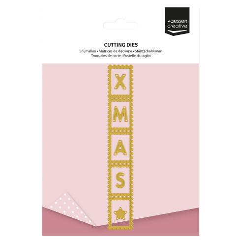 Vaessen Creative - Stanzschablone "Briefmarkenstreifen" Dies