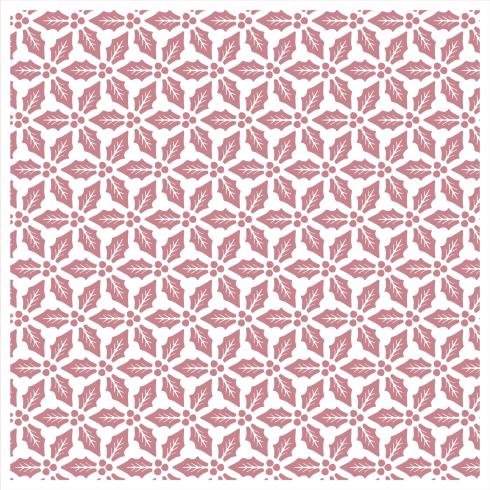 Vaessen Creative - Schablone 15x15cm "Stechpalme" Stencil