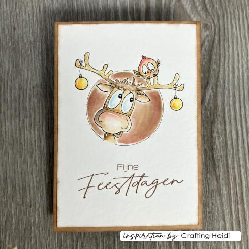 Vaessen Creative - Stanzschablone "Weihnachtskugeln & Tannenzweig" Dies