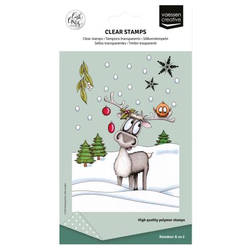 Vaessen Creative - Stempelset "Rentier & Co" Clear Stamps Design by Carla Creates