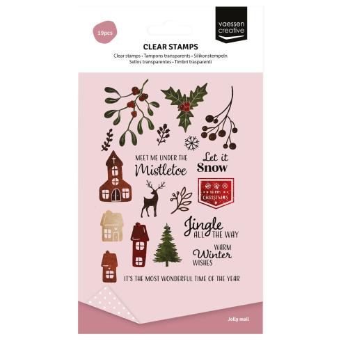 Vaessen Creative - Stempelset "Mistletoe" Clear Stamps