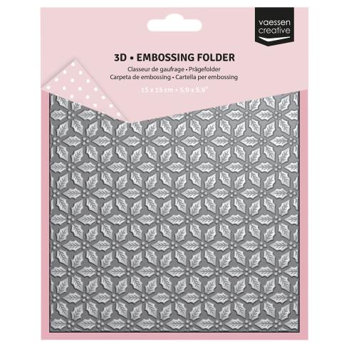 Vaessen Creative - Prägefolder "Stechpalmenblätter" Embossingfolder