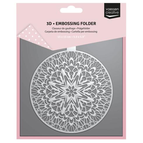 Vaessen Creative - Prägefolder "Weihnachtskugel" Embossingfolder
