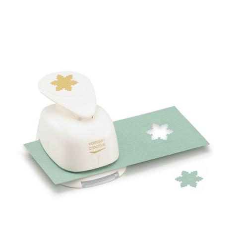 Vaessen Creative - Motivstanzer "Schneeflocke Medium Ø25mm"