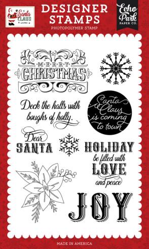 Echo Park - Stempelset "Filled With Love And Peace" Clear Stamps