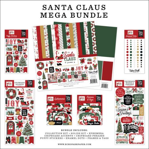 Echo Park - Komplettpaket "Santa Claus" Mega Bundle