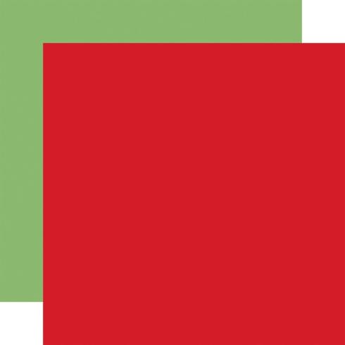 Echo Park - Cardstock "Santa's Christmas Delivery" Coordinating Solids Paper 12x12 Inch - 6 Bogen 