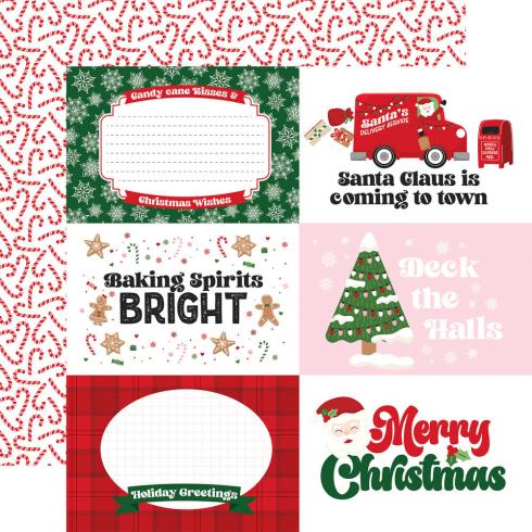 Echo Park - Designpapier "Santa's Christmas Delivery" Collection Kit 12x12 Inch - 12 Bogen