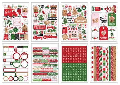 Echo Park - Aufkleber "Santa's Christmas Delivery" Sticker 