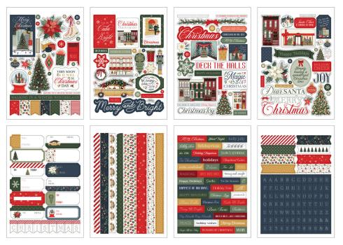 Carta Bella - Aufkleber "Christmas In The City" Sticker Book