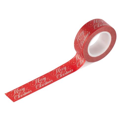 Carta Bella - Decorative Tape "Merry Christmas" Washi Tape