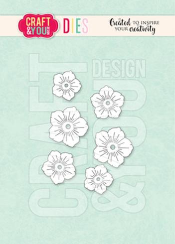 Craft & You Design - Stanzschablone "Mini Flowers" Dies