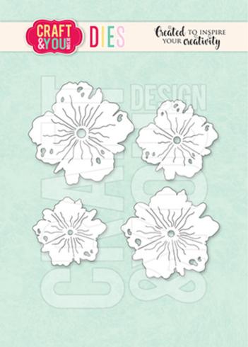 Craft & You Design - Stanzschablone "Vintage Flowers" Dies