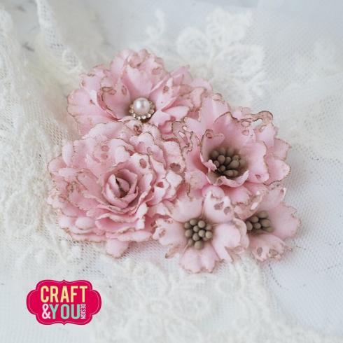 Craft & You Design - Stanzschablone "Vintage Flowers" Dies