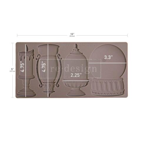 Re-Design with Prima - Gießform "Glitter And Glow" Mould 5x10 Inch