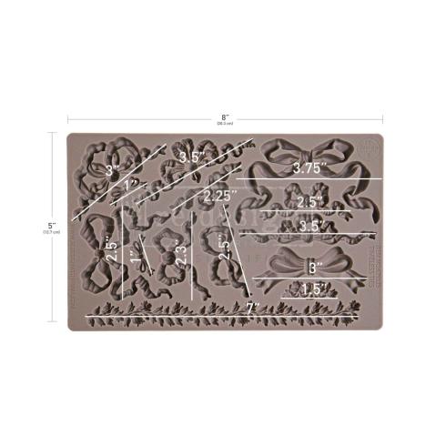 Re-Design with Prima - Gießform "Timeless Ties" Mould 5x8 Inch