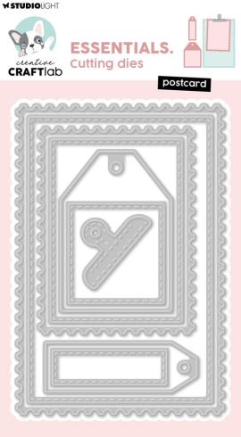 Creative Craft Lab - Studio Light - Stanzschablone "Postcard" Dies