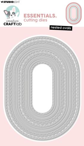 Creative Craft Lab - Studio Light - Stanzschablone "Nested Ovals" Dies