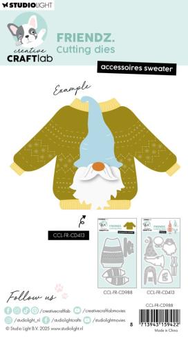 Creative Craft Lab - Studio Light - Stanzschablone "Accessoires Sweater" Dies