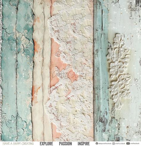 Craft OClock - Designpapier "Sprites of Harmony" Paper Pack 12x12 Inch - 6 Bogen