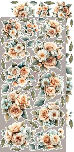Craft OClock - Ausschneidebogen "Sprites of Harmony" Extra Set Flowers & More - 18 Bogen