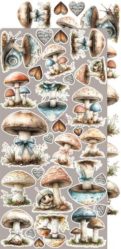 Craft OClock - Ausschneidebogen "Sprites of Harmony" Extra Set Flowers & More - 18 Bogen