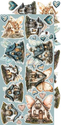 Craft OClock - Ausschneidebogen "Sprites of Harmony" Extra Set Harmony - 18 Bogen