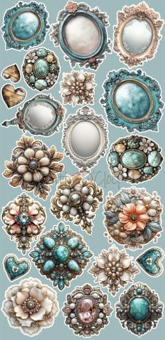 Craft OClock - Ausschneidebogen "Sprites of Harmony" Extra Set Harmony - 18 Bogen