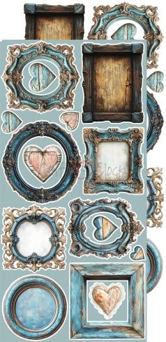 Craft OClock - Ausschneidebogen "Sprites of Harmony" Extra Set Harmony - 18 Bogen