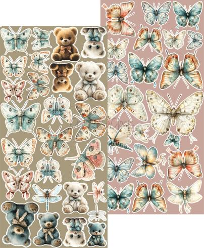 Craft OClock - Ausschneidebogen "Sprites of Harmony" Extra Set Sprites - 18 Bogen