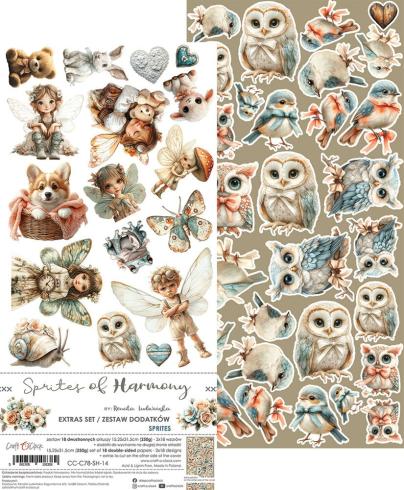 Craft OClock - Ausschneidebogen "Sprites of Harmony" Extra Set Sprites - 18 Bogen