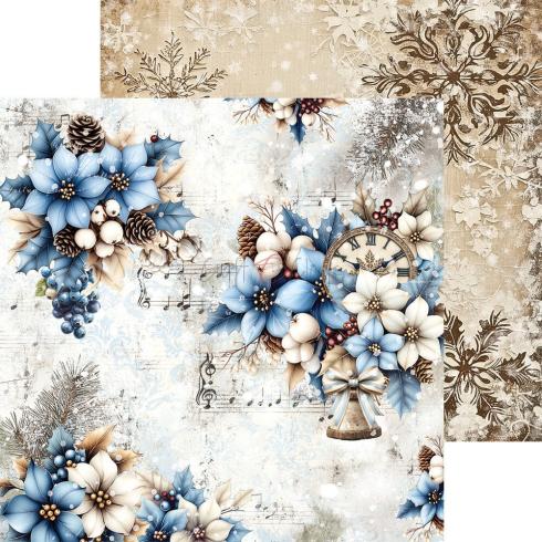 Craft OClock - Designpapier "Jolly Season" Paper Pack 8x8 Inch - 24 Bogen