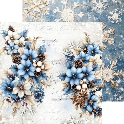 Craft OClock - Designpapier "Jolly Season" Paper Pack 8x8 Inch - 24 Bogen