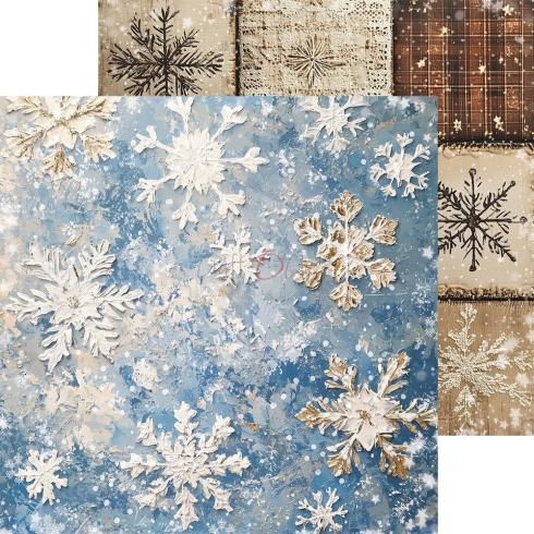 Craft OClock - Designpapier "Jolly Season" Paper Pack 8x8 Inch - 24 Bogen