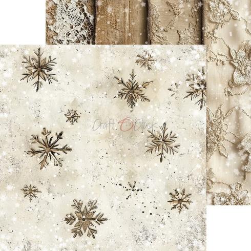 Craft OClock - Designpapier "Jolly Season" Basic Paper Pack 8x8 Inch - 24 Bogen