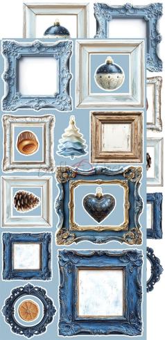 Craft OClock - Ausschneidebogen "Jolly Season" Extra Set Winter - 18 Bogen