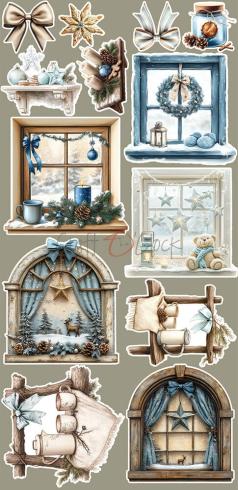 Craft OClock - Ausschneidebogen "Jolly Season" Extra Set Mix - 18 Bogen