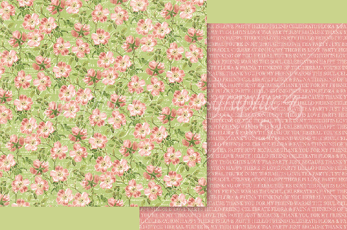 Graphic 45 - Designpapier "Tea Keepsake Kit" Deluxe Collectors Edition 12x12 Inch - 24 Bogen