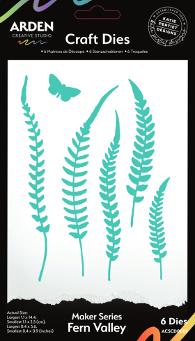 Arden Creative Studio - Stanzschablone "Fern Valley" Dies