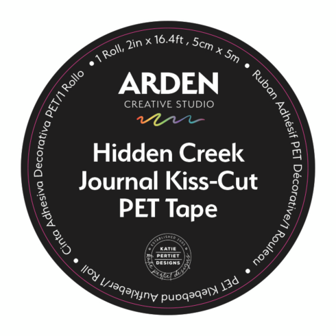 Arden Creative Studio - Decorative Tape "Hidden Creek Journal" Kiss Cut Pet Tape