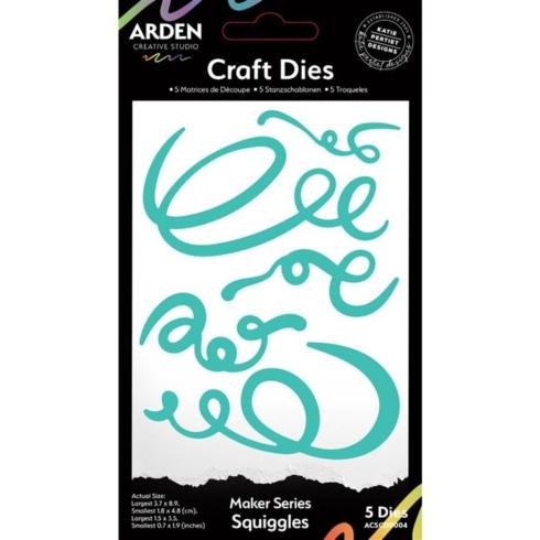 Arden Creative Studio - Stanzschablone "Squiggles" Dies
