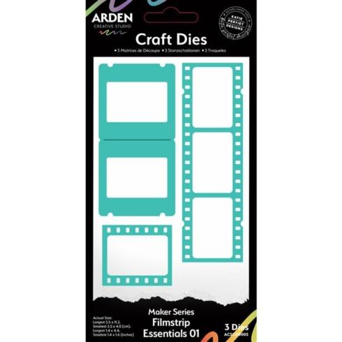 Arden Creative Studio - Stanzschablone "Filmstrip Essentials 01" Dies