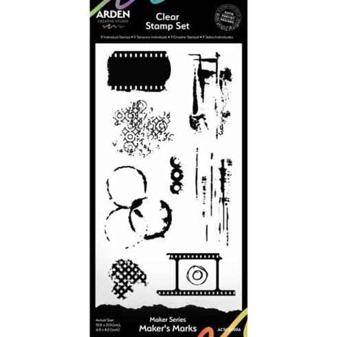 Arden Creative Studio - Stempelset "Maker's Marks" Clear Stamps