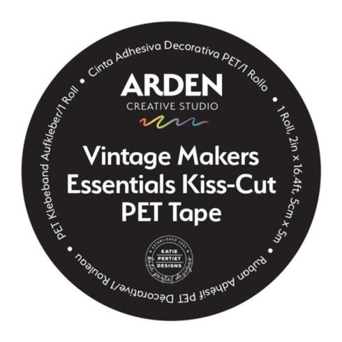 Arden Creative Studio - Decorative Tape "Vintage Makers Essentials" Kiss Cut Pet Tape