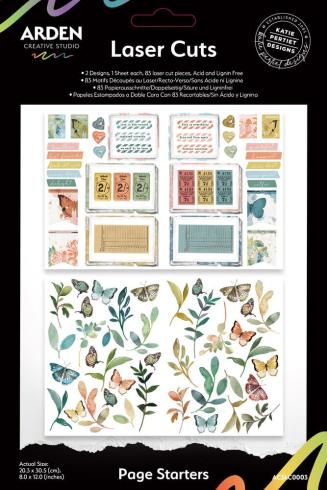 Arden Creative Studio - Stanzteile "Page Starters" Laser Cuts