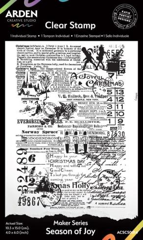 Arden Creative Studio - Stempel "Season of Joy" Clear Stamps