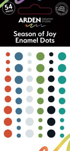 Arden Creative Studio - Klebesteine "Season of Joy" Enamel Dots