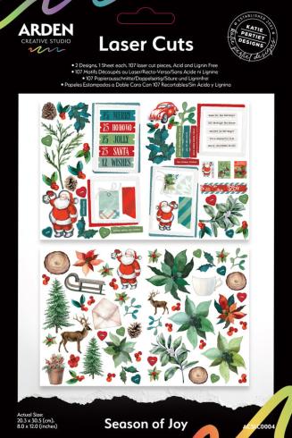 Arden Creative Studio - Stanzteile "Season of Joy" Laser Cuts